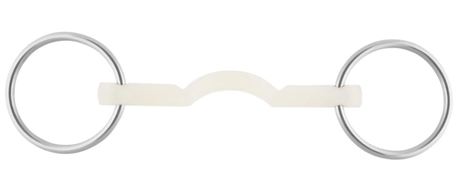 SPRENGER NATHE MULLEN MOUTH BIT SOFT 15MM W. 70MM RG. W. PORT SPRENGER NATHE MULLEN MOUTH BIT SOFT 15MM W. 70MM RG. W. PORT